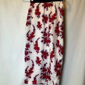 Midi Floral Skirt